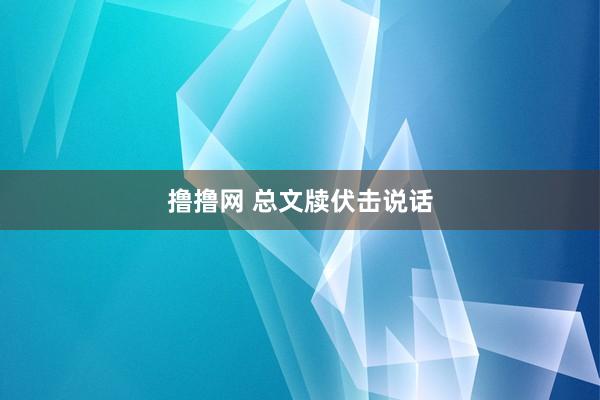 撸撸网 总文牍伏击说话
