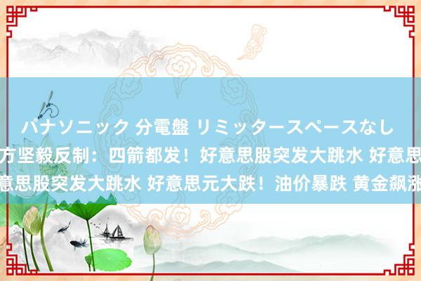 パナソニック 分電盤 リミッタースペースなし 露出・半埋込両用形 中方坚毅反制：四箭都发！好意思股突发大跳水 好意思元大跌！油价暴跌 黄金飙涨